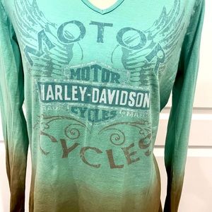Harley Davidson Light Weight Hoodie T-Shirt
